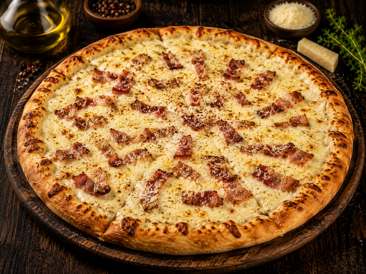 Pizza Carbonara